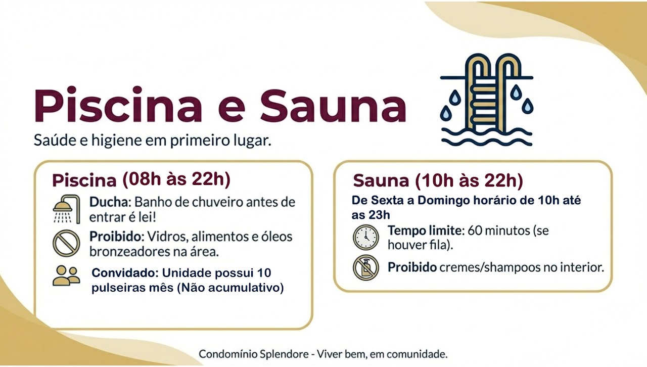Piscina e Sauna